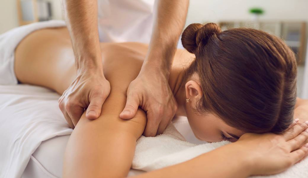 Atelier massage bras et mains