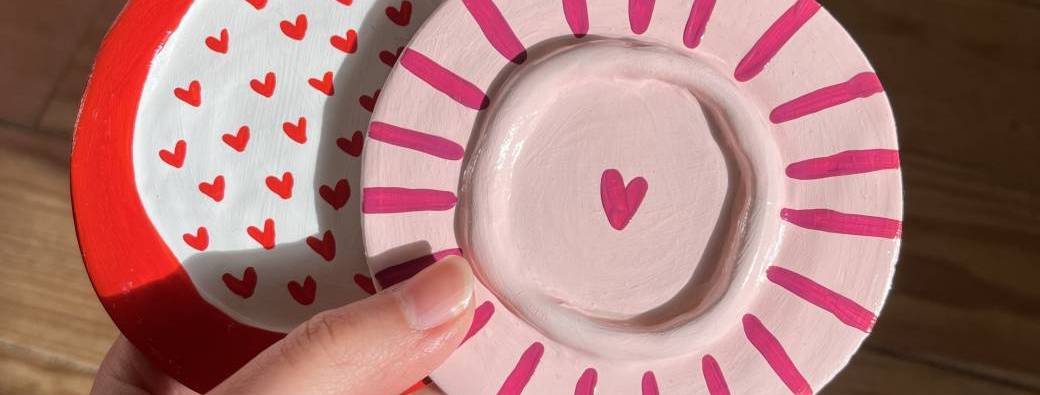 Atelier modelage - dessous de tasse