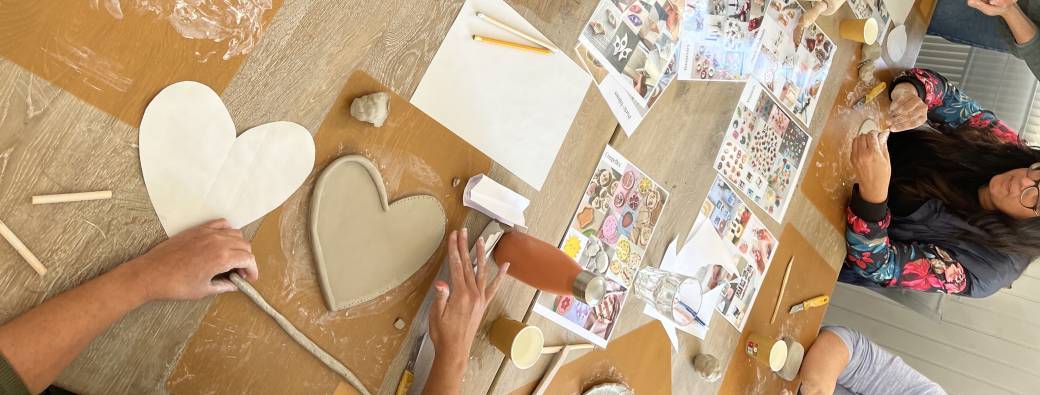 Atelier modelage en argile