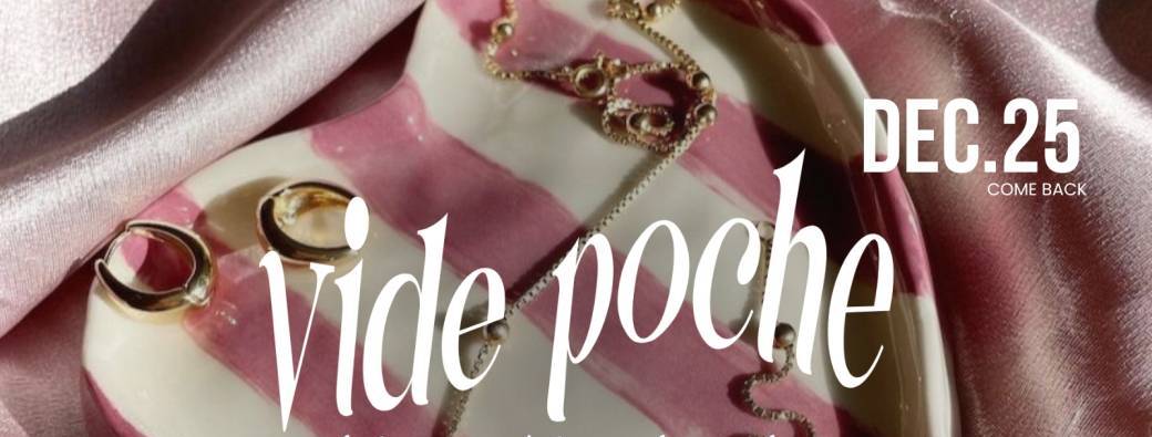 atelier modelage VIDE POCHE