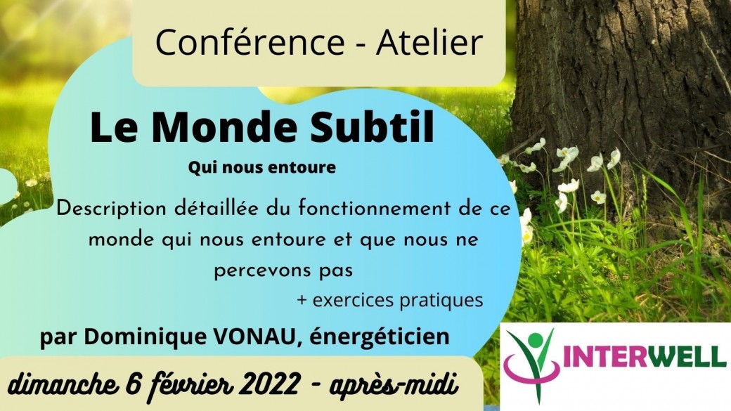 Partage d’expérience et connaissance sur le monde « subtil », par Dominique Vonau, énergéticien