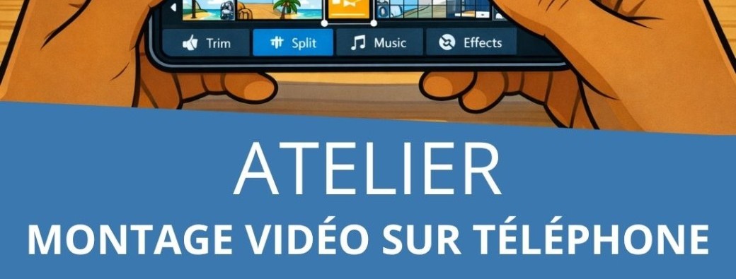 Atelier : Montage vidéo sur téléphone