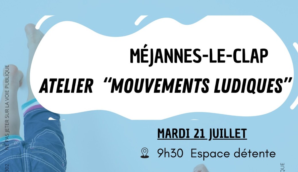 Atelier " Mouvements ludiques"