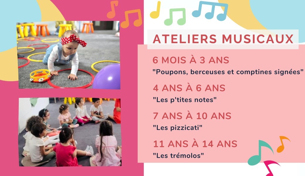 Atelier Musical de 7 ans à 10 ans "Les pizzicati"