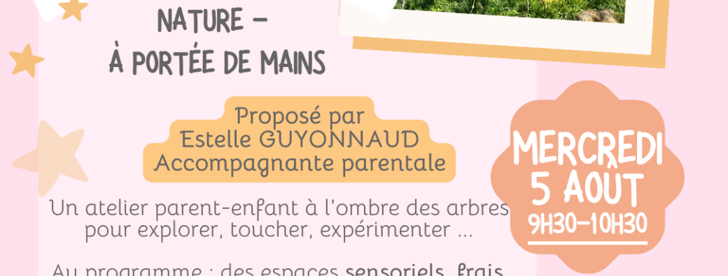 Atelier Nature - À portée de mains
