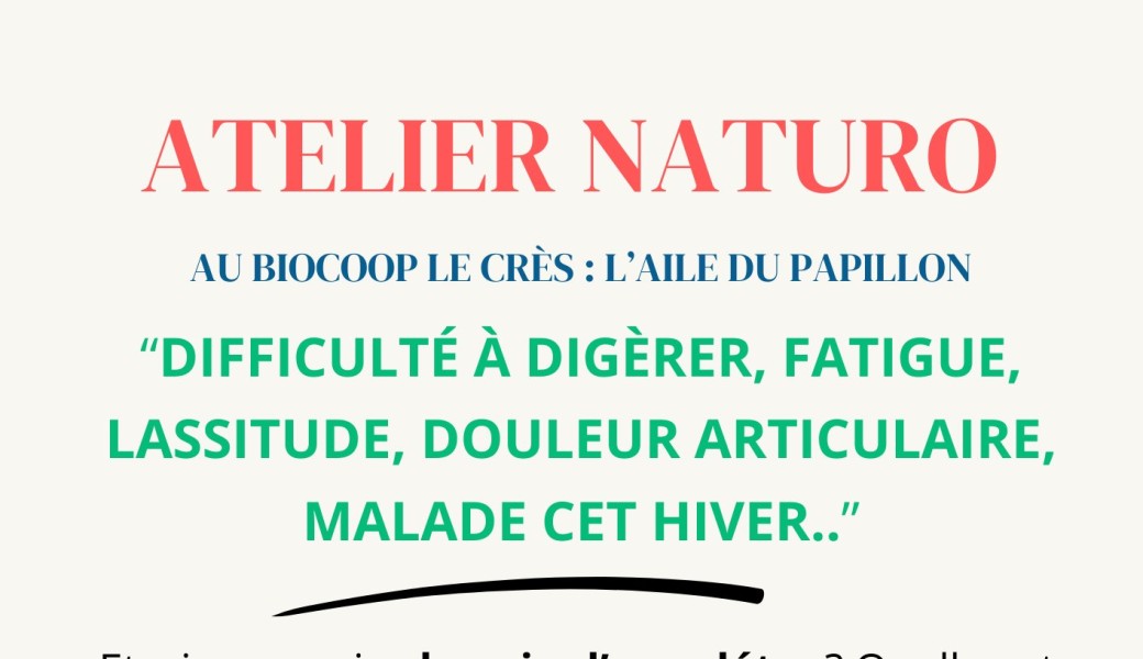 Atelier Naturo  : spécial détox