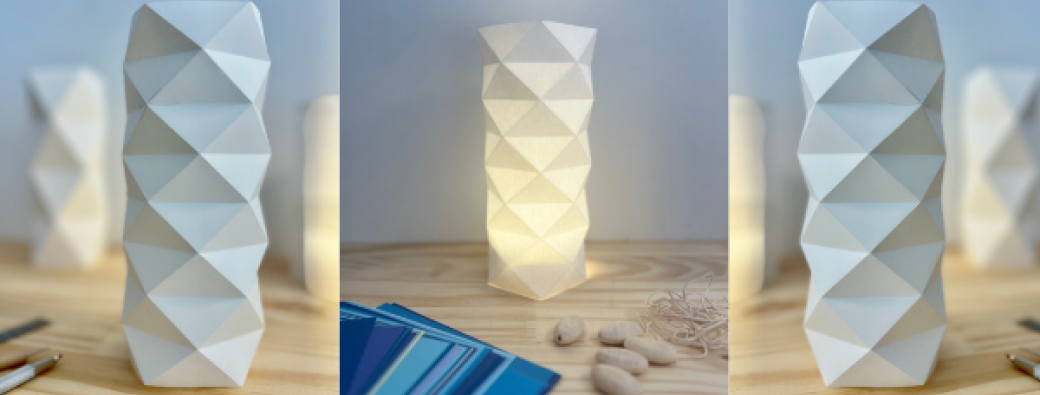 Atelier origami : créé ton photophore