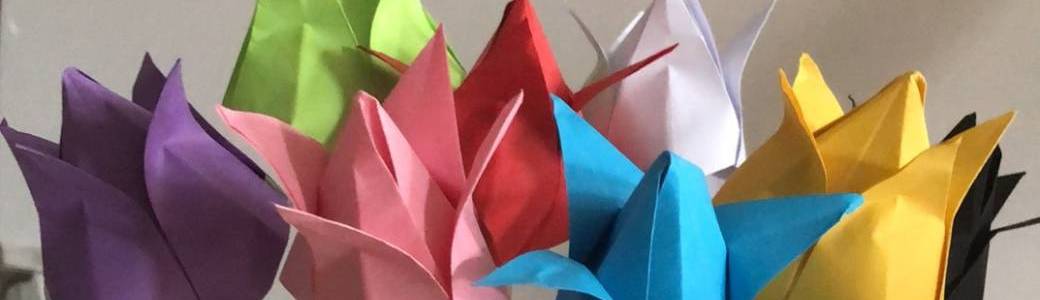 Atelier Origami - fabrication de tulipes -  à partir de 8 ans