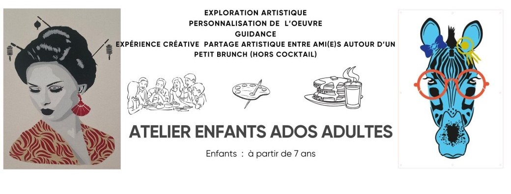 Atelier Geisha ou Zebre Chez Mam's