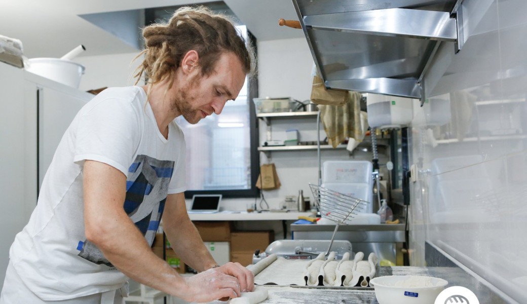 Atelier "pain au levain" chez Kiekebich (Anderlecht)