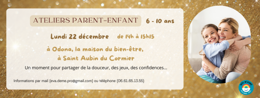 Atelier parent-enfant 6-10 ans
