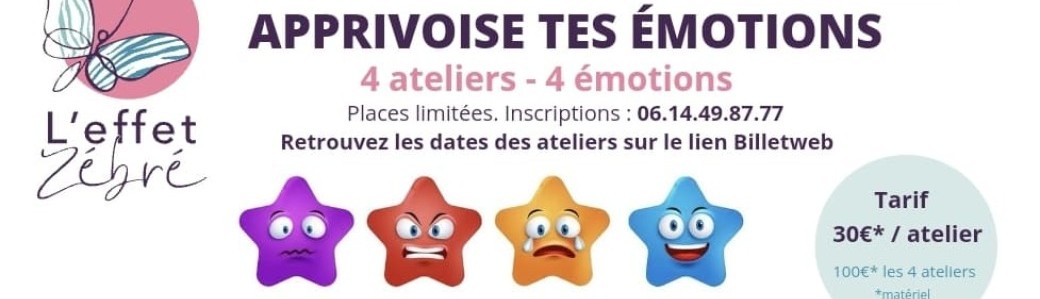 Atelier Parent/Enfant "Apprivoise tes émotions"