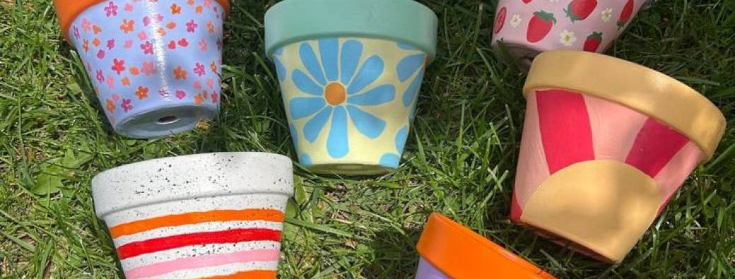 ATELIER PARENT-ENFANT : décoration pots de fleurs