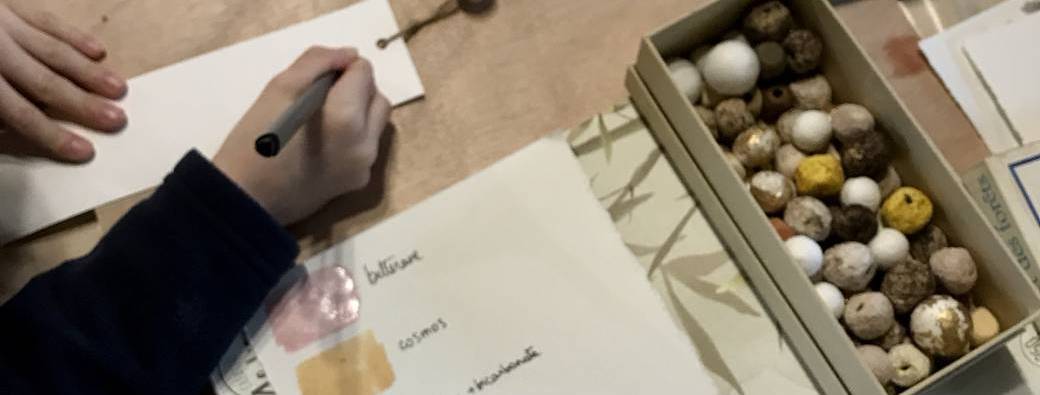 Atelier Parent/Enfant Encres végétales 