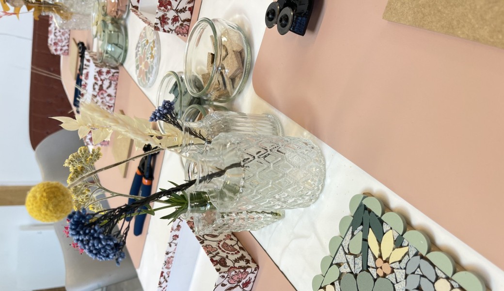 Atelier parents enfants mosaïque 