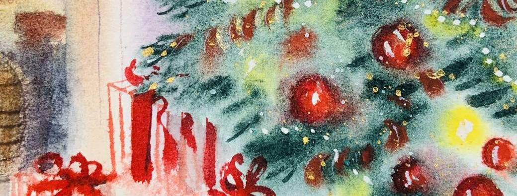 Atelier Parenthèse Aquarelle : Noël 