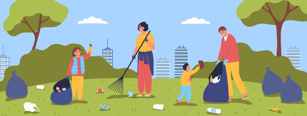 Balade de ramassage de déchets