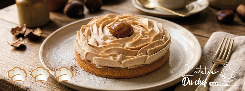 Atelier Paris Brest revisité / pécan en fleur
