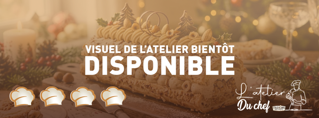 Atelier Bûche Paris Brest revisité