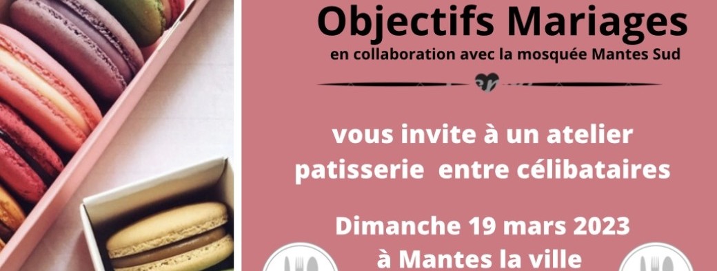 Atelier pâtisserie entre célibataires 