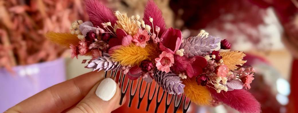 Atelier Peigne fleuri - PopUp Fanms