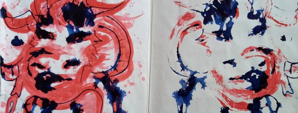 Atelier peinture d'un monstre Magic
