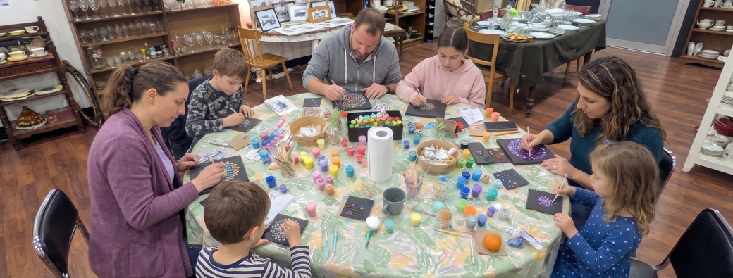 Atelier Peinture Mandala - Session Parent-Enfant 