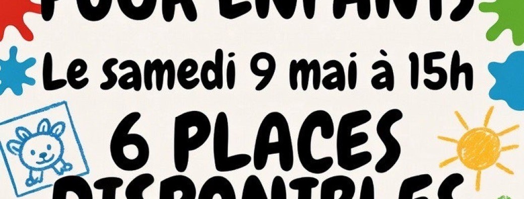 Atelier Peinture pour enfants 