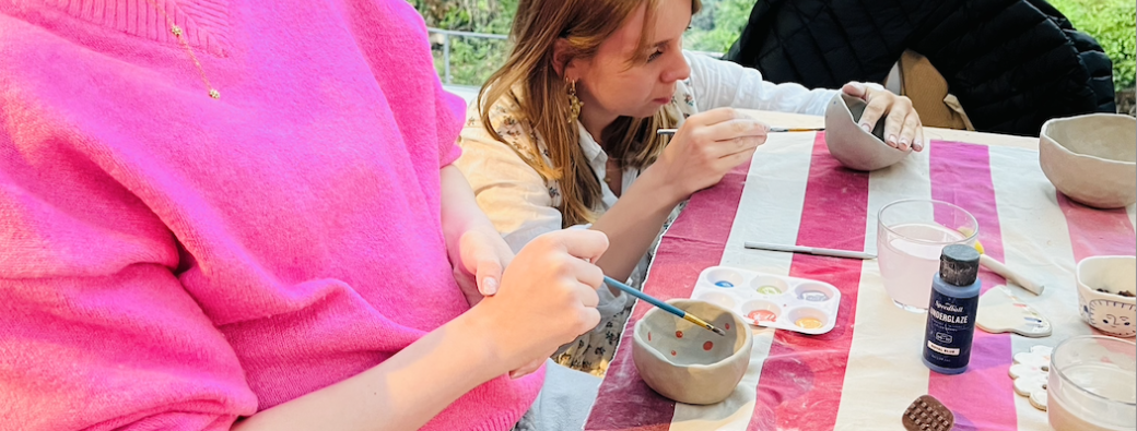 Atelier peinture sur céramique à BONSAÏ (île de versailles)