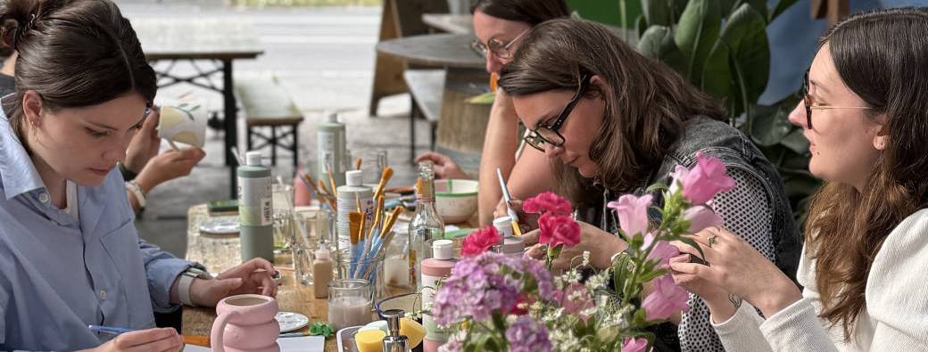 Atelier peinture sur céramique 