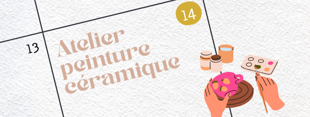 Atelier peinture sur céramique