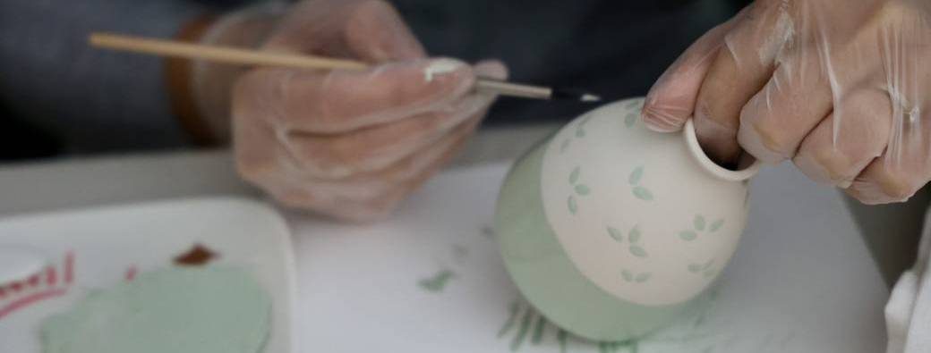 Atelier peinture sur céramique