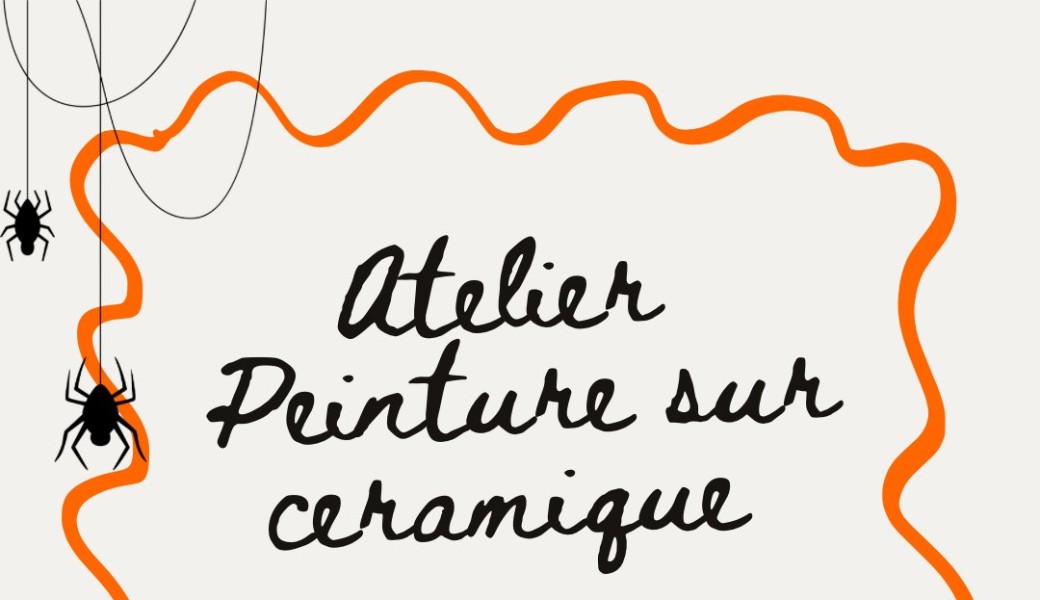 Atelier peinture sur céramique ! 