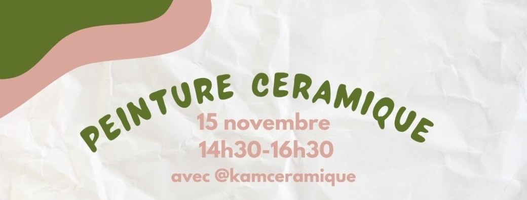Atelier Peinture sur Céramique