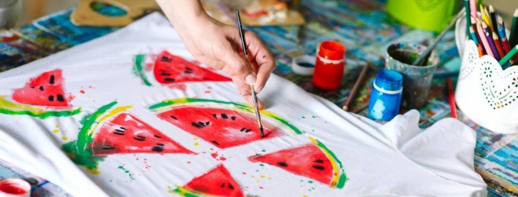Atelier : T-shirt Painting  ( à partir de 2 ans)