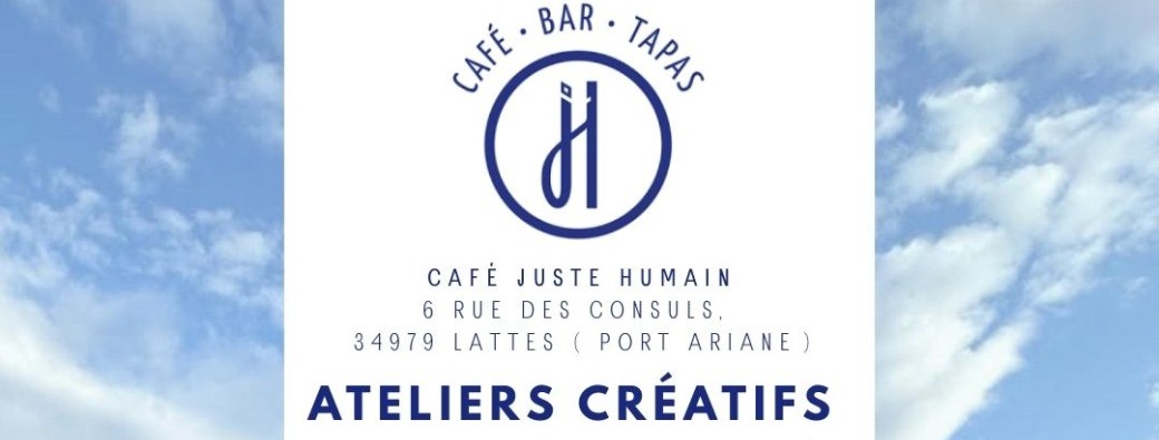 Atelier peinture texturée x Café Juste Humain
