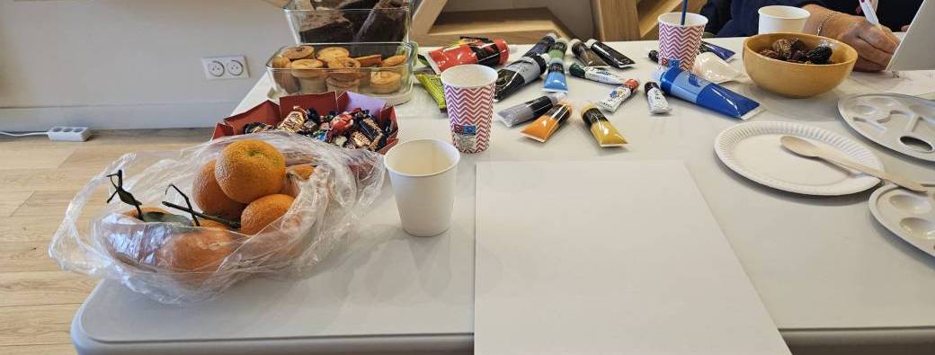 Atelier peinture - thérapie 