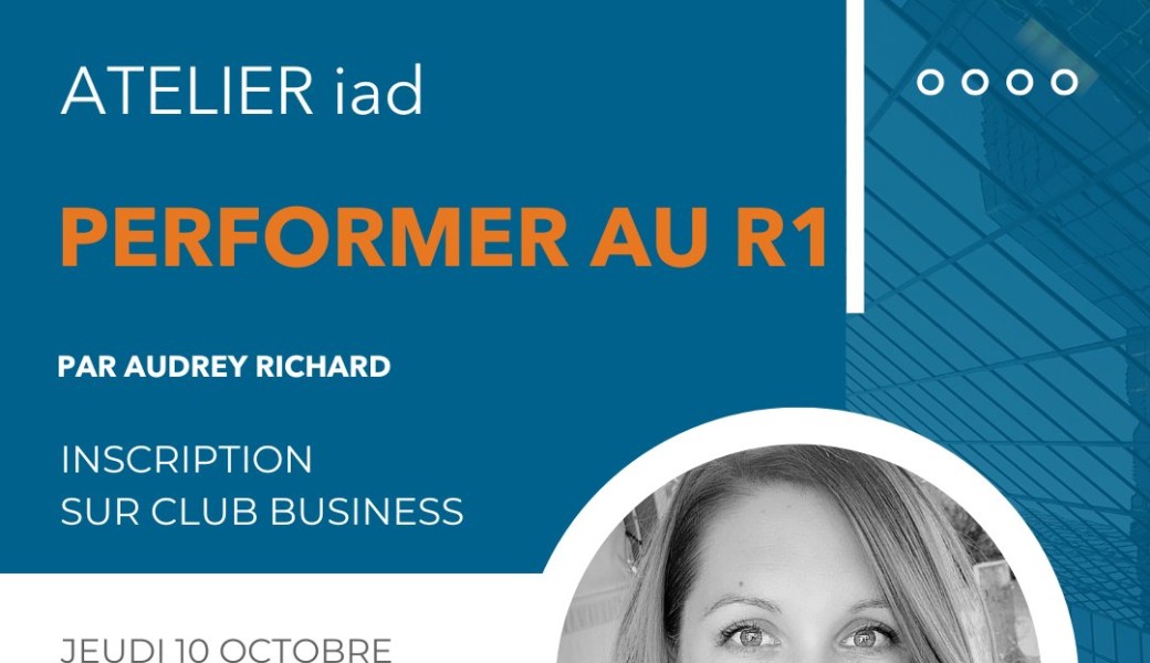 Atelier PERFORMER au R1