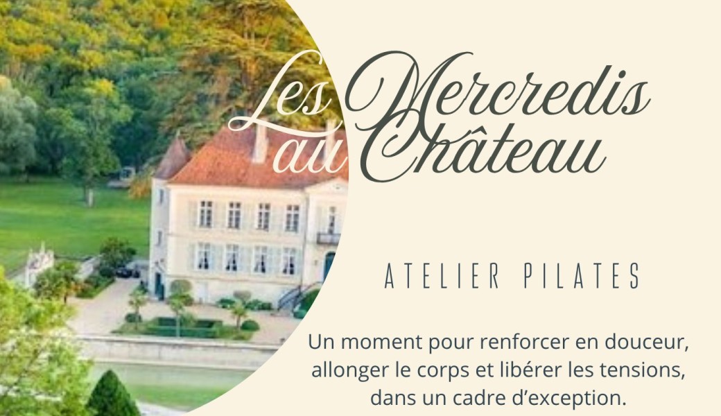 Pilates au Château – Renforcement doux & respiration en plein air