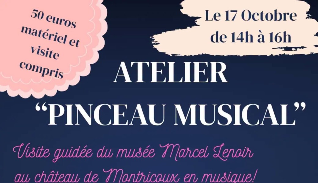 Atelier « Pinceau Musical » - Visite & Peinture intuitive