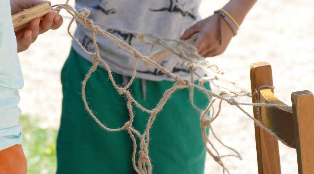 Atelier plein air : Dans les filets de Marjolaine Turpin Atelier plein air : Dans les filets de Marjolaine Turpin