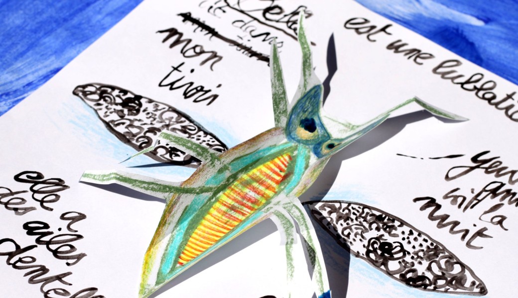 Atelier poétique - Imaginez et dessinez les insectes de demain