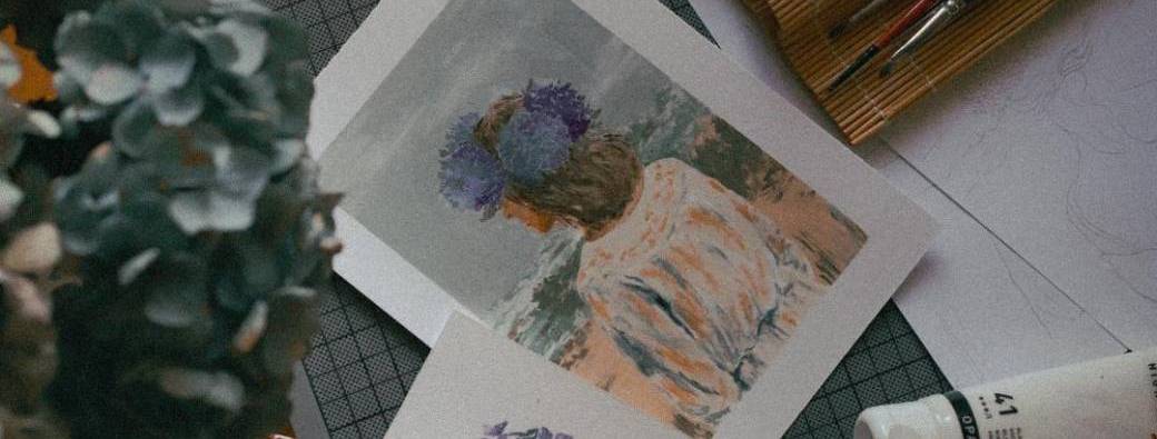 Atelier Portrait breton fleuri à l’acrylique - Rennes