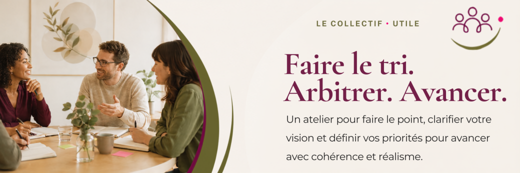 Atelier "Poser un cap réaliste pour 2027 : bilan, vision, priorités"