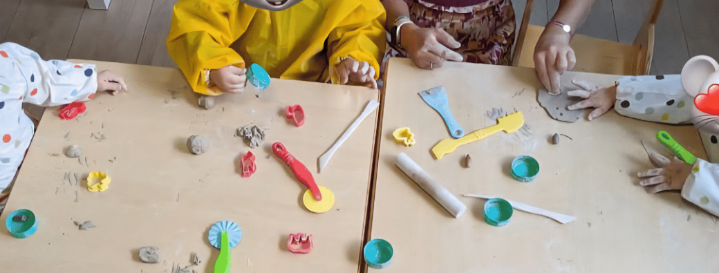 Atelier poterie 4-7 ans: le carnaval