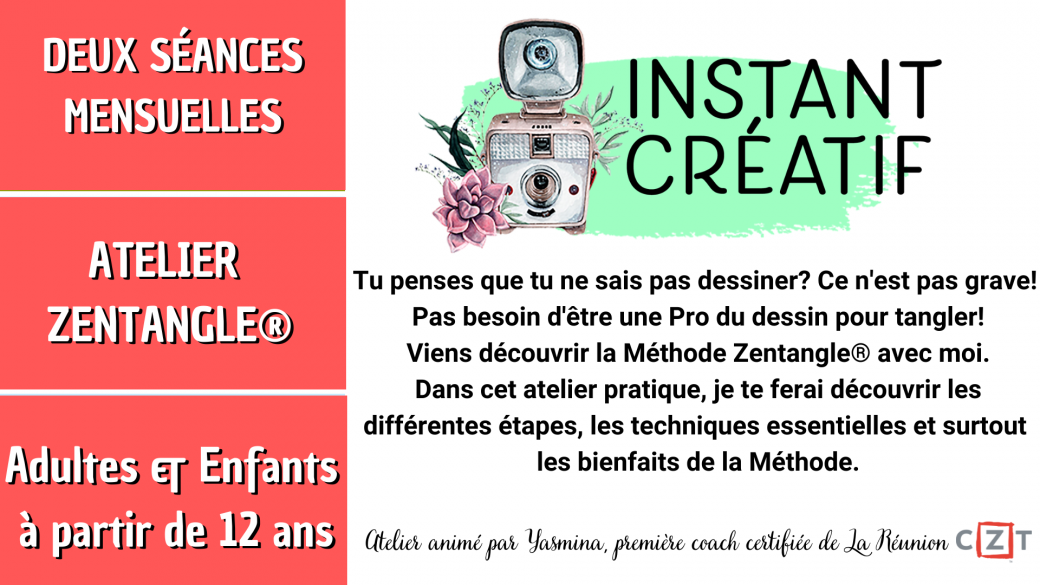 Atelier "Pratique de la Méthode Zentangle® "