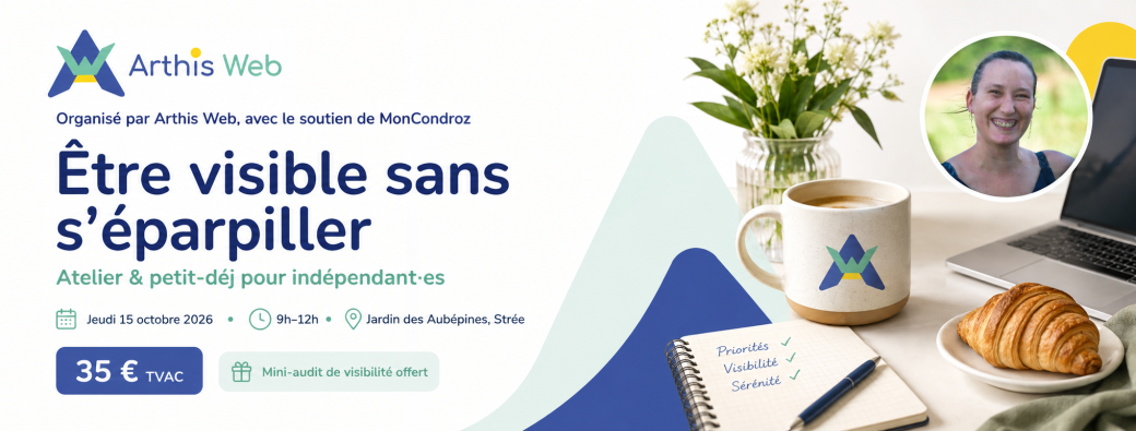 Être visible sans s’éparpiller
