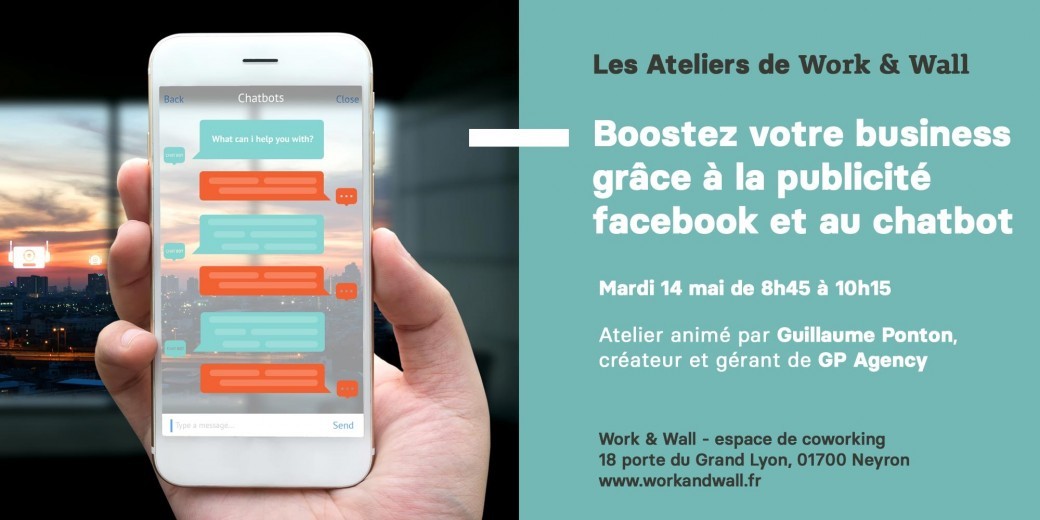 Atelier publicité facebook et chatbot