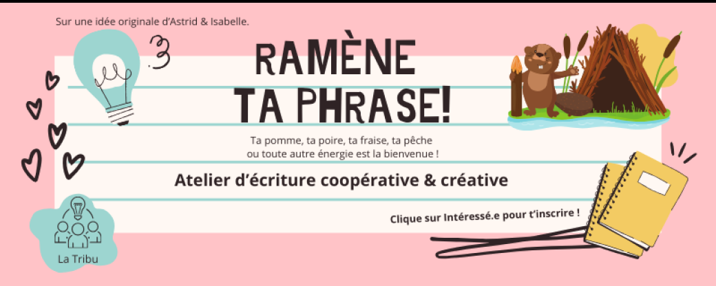 ATELIER+ - Ramène ta phrase