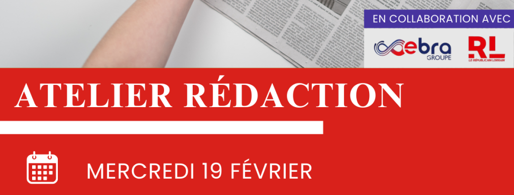 Atelier Rédaction - EBRA
